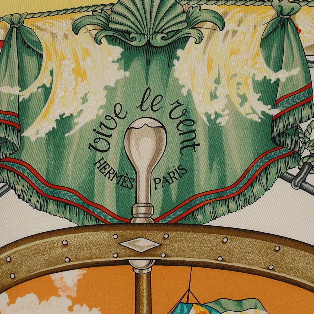 Vive Le Vent Hermès Silk Scarf