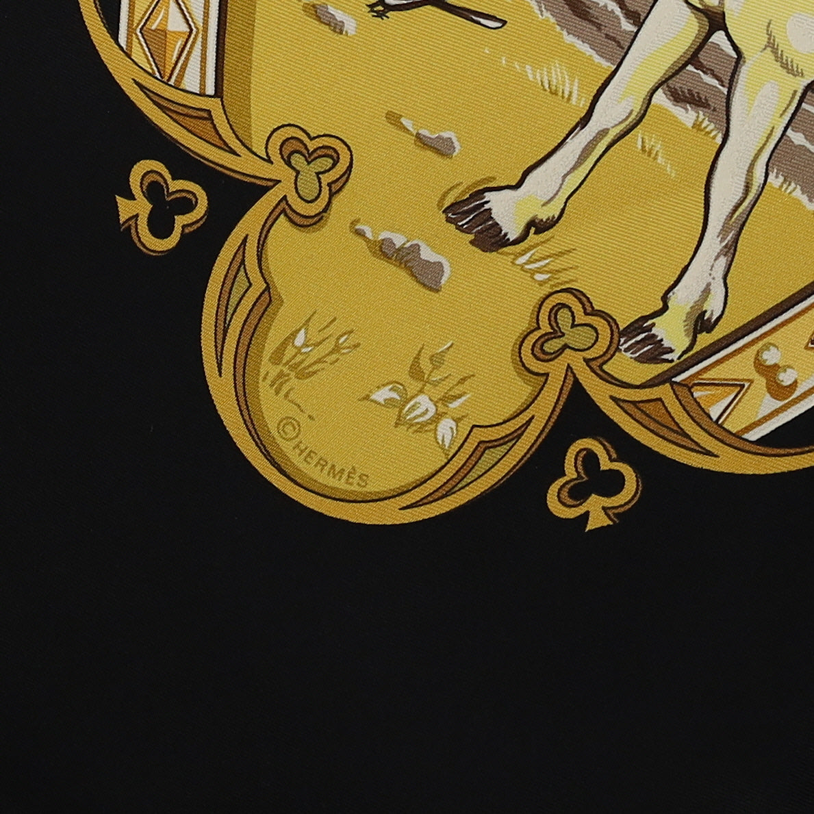 Pristine Boxed Hermès La Vie à Cheval Silk Scarf