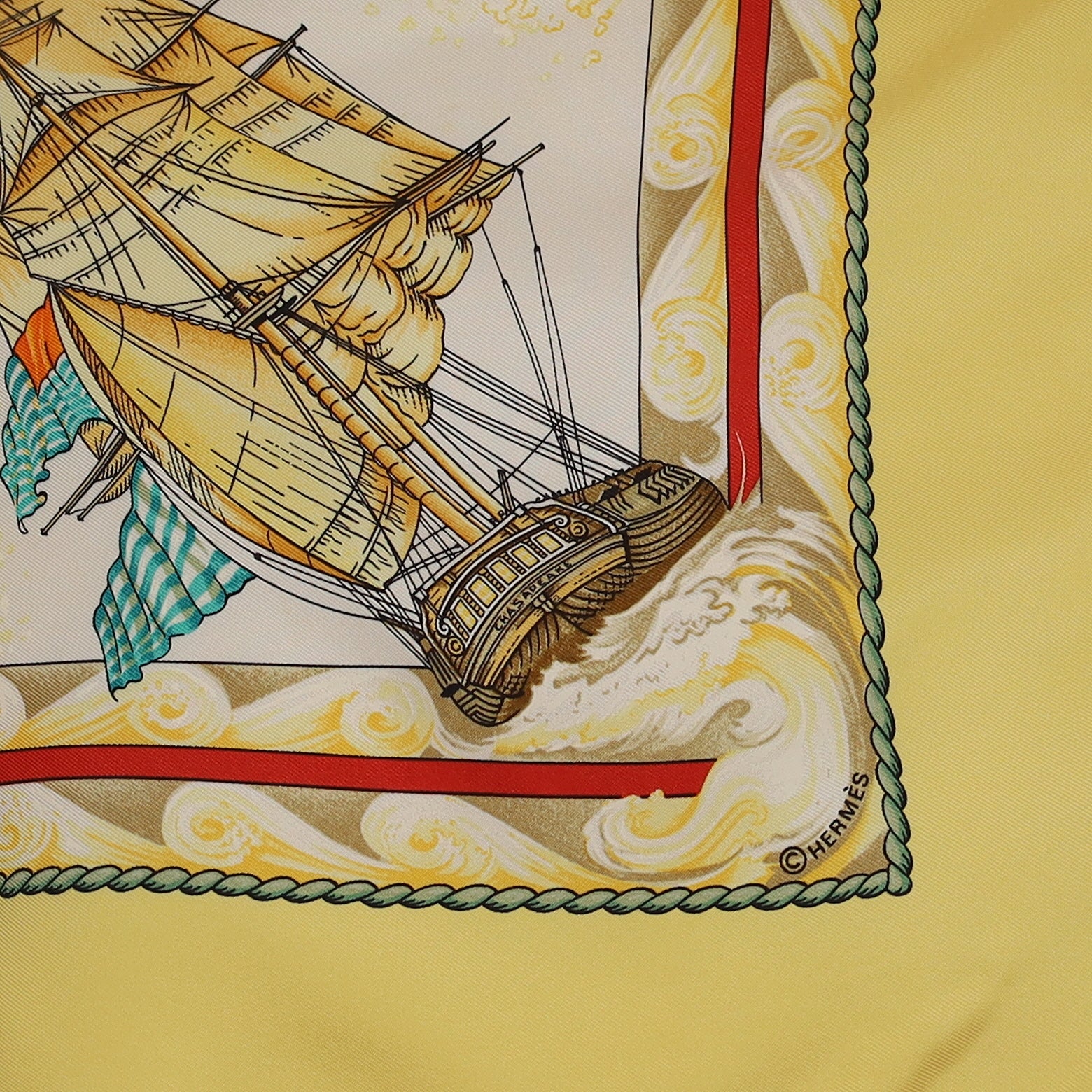 Vive Le Vent Hermès Silk Scarf