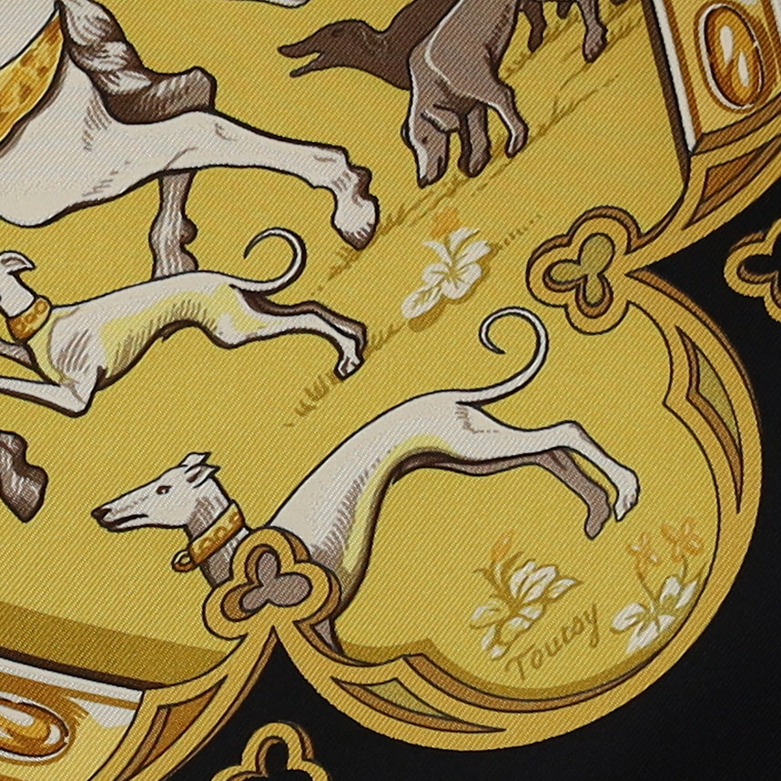 Pristine Boxed Hermès La Vie à Cheval Silk Scarf