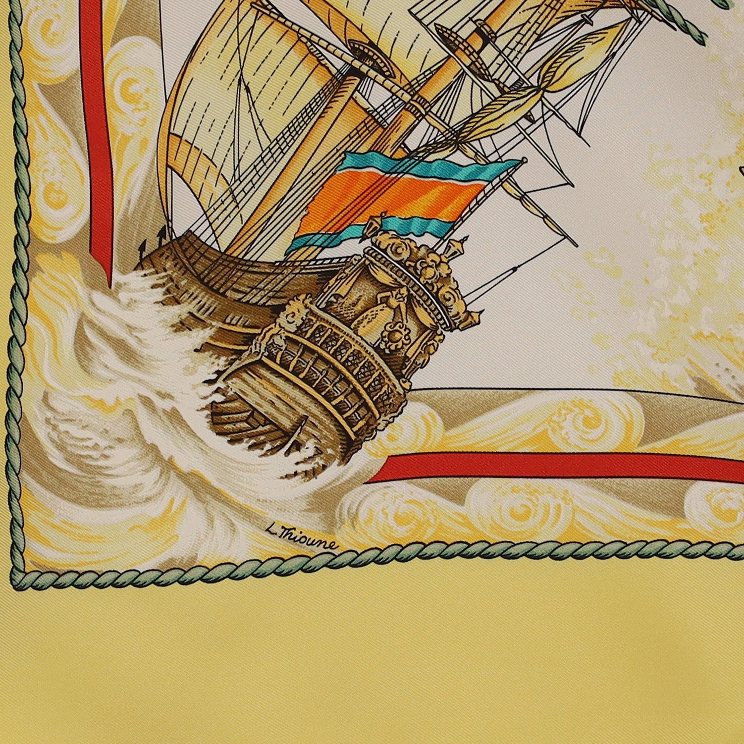 Vive Le Vent Hermès Silk Scarf