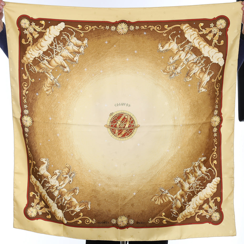 Hermès Cosmos Silk Scarf