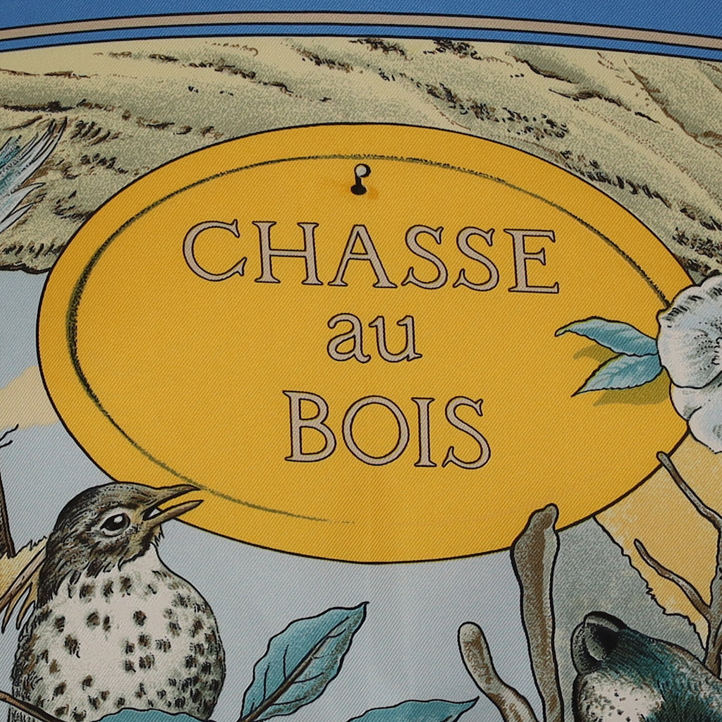Pristine Boxed Hermès Chasse au Bois Silk Scarf Quite Rare