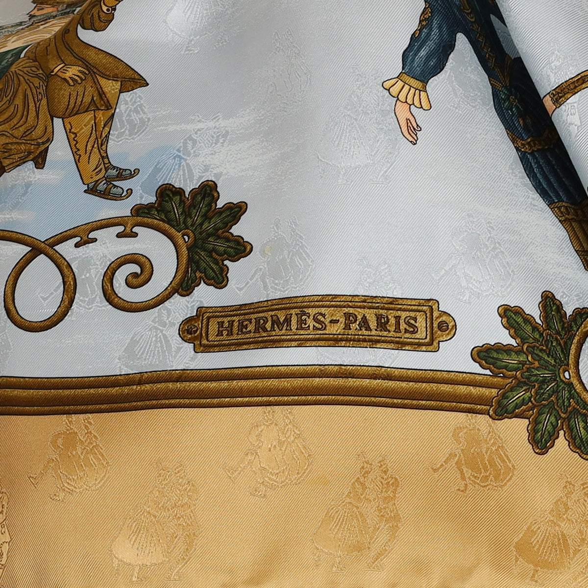 Hermès Joies D'hiver Silk Scarf Rare