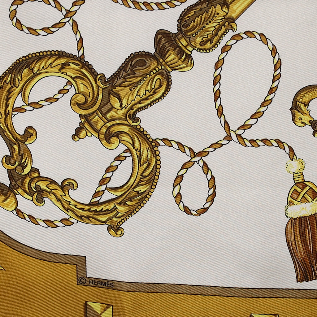 Hermès Les Clefs Silk Scarf