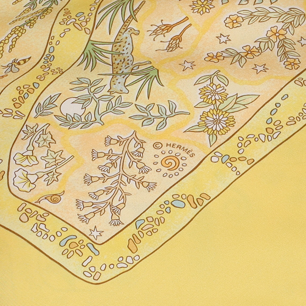 Pristine Hermès Chemins de Garrigue Silk Scarf