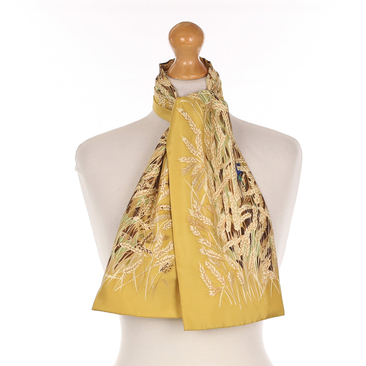 Hermès Ascot Les Blés Silk Scarf Quite Rare