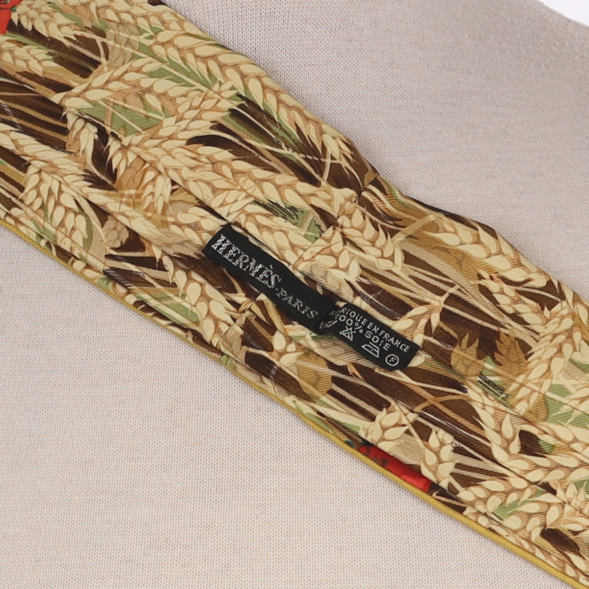 Hermès Ascot Les Blés Silk Scarf Quite Rare