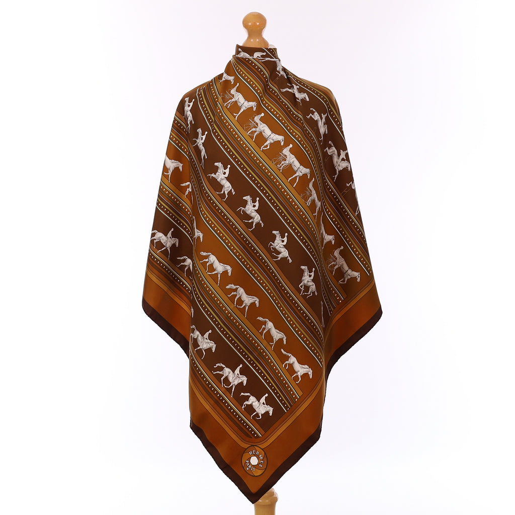 Sequences Hermès Silk Scarf Quite Rare