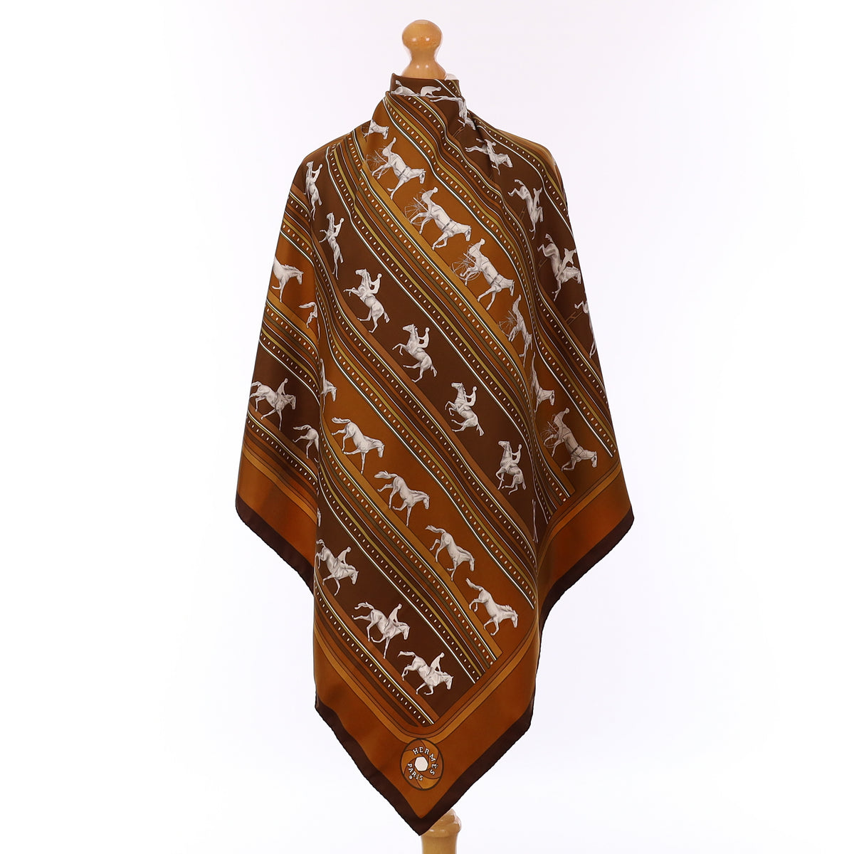 Sequences Hermès Silk Scarf Quite Rare