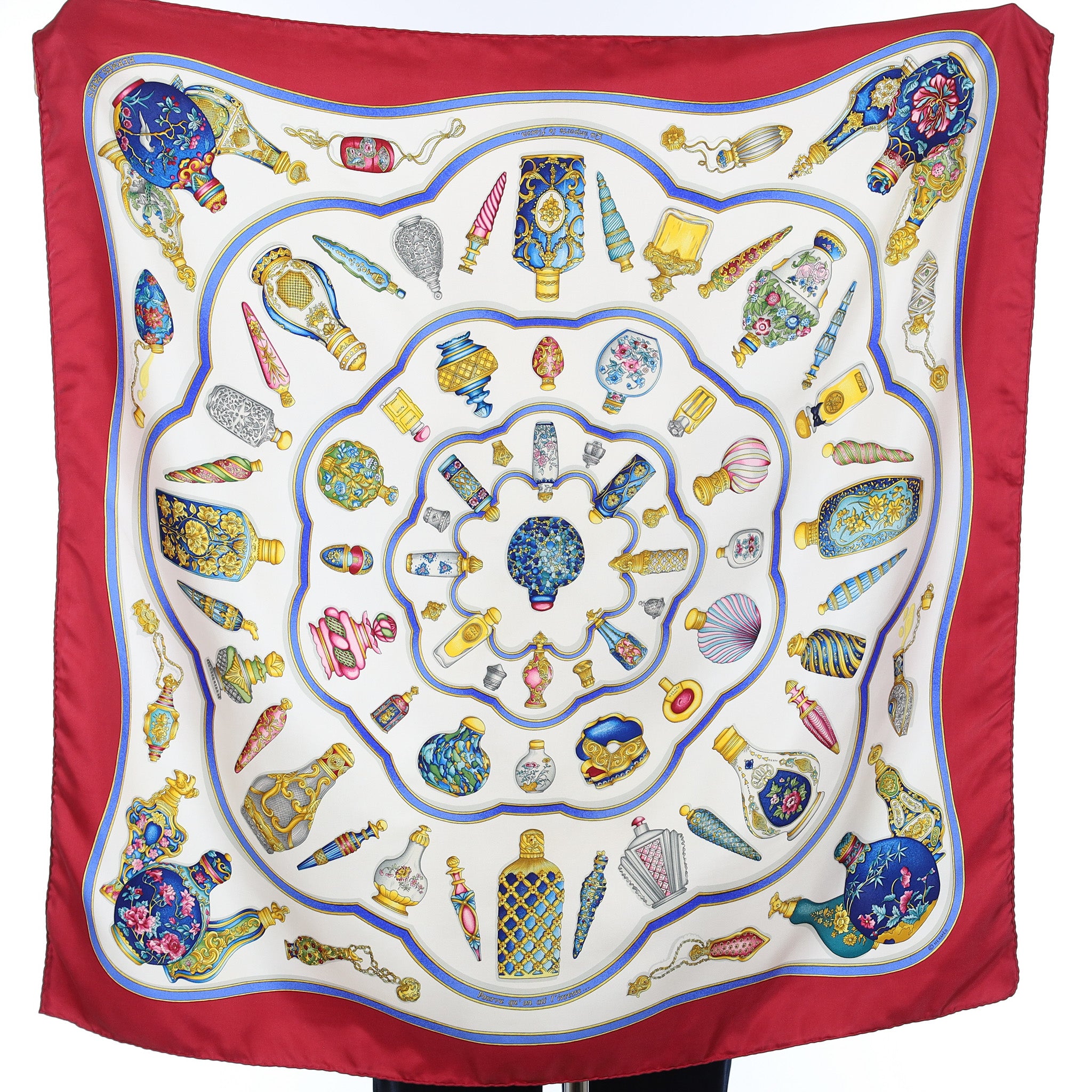 Hermès Qu Importe le Flacon Silk Scarf