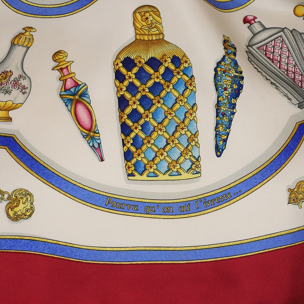 Hermès Qu Importe le Flacon Silk Scarf