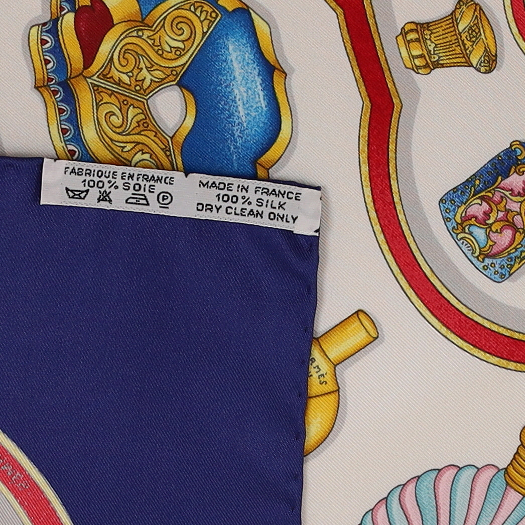Brand New Boxed Hermès Qu Importe Le Flacon Silk Scarf
