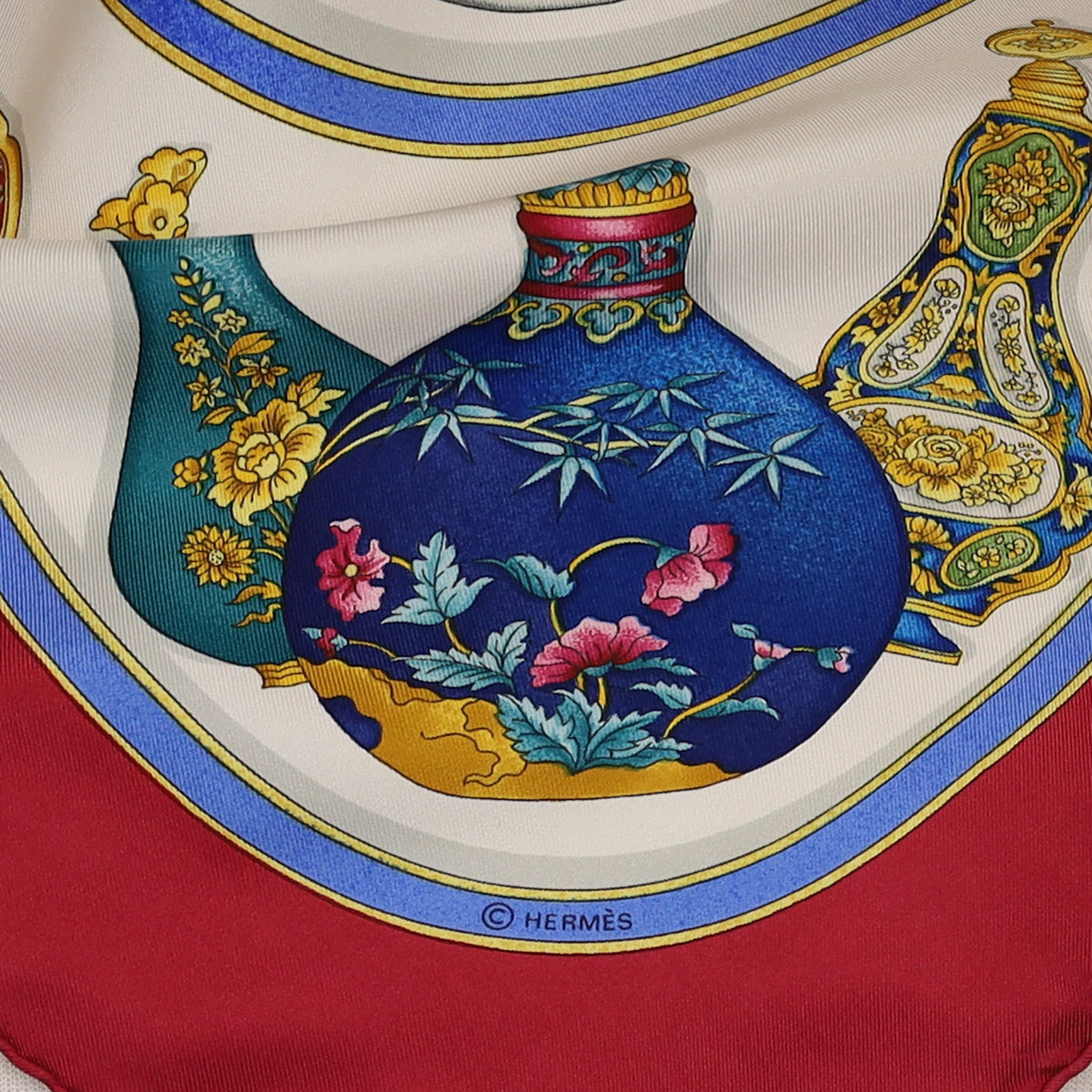 Hermès Qu Importe le Flacon Silk Scarf