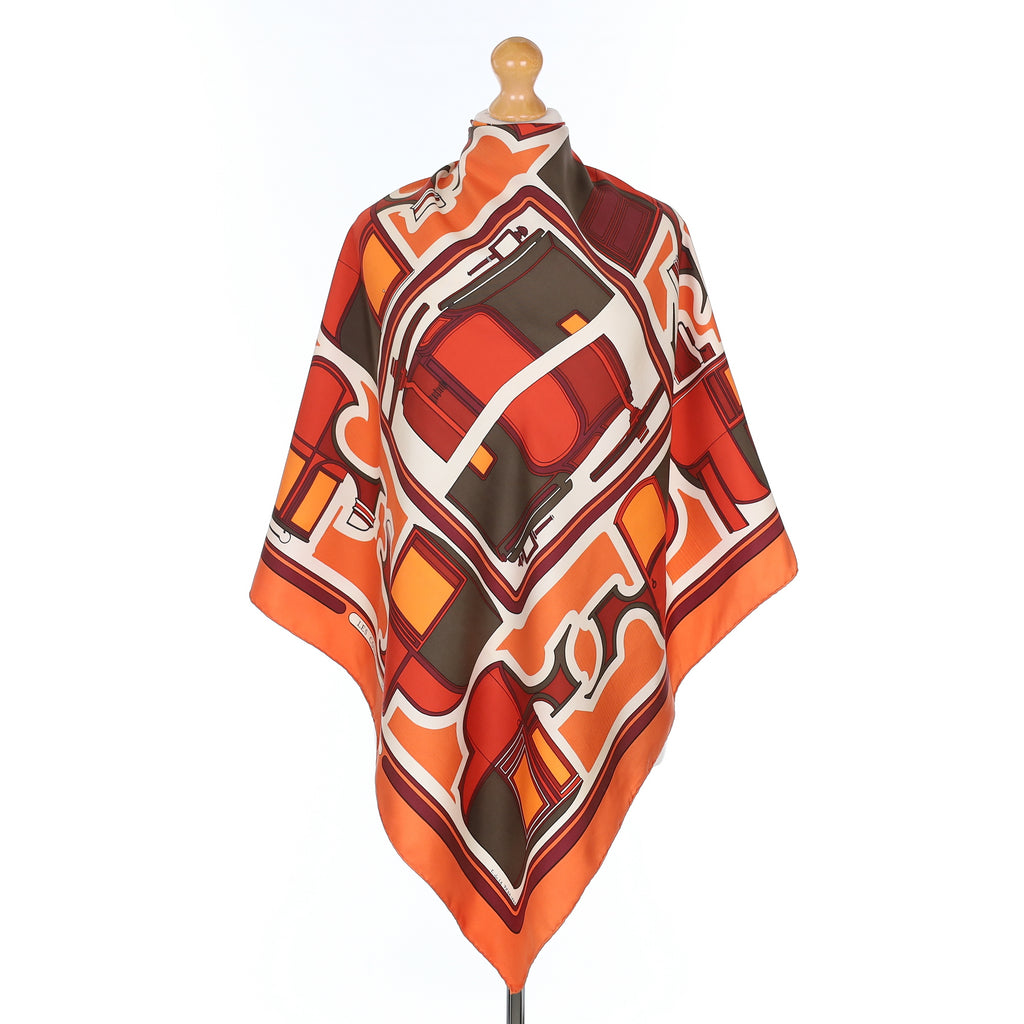 Hermès Les Coupés Silk Scarf Quite Rare