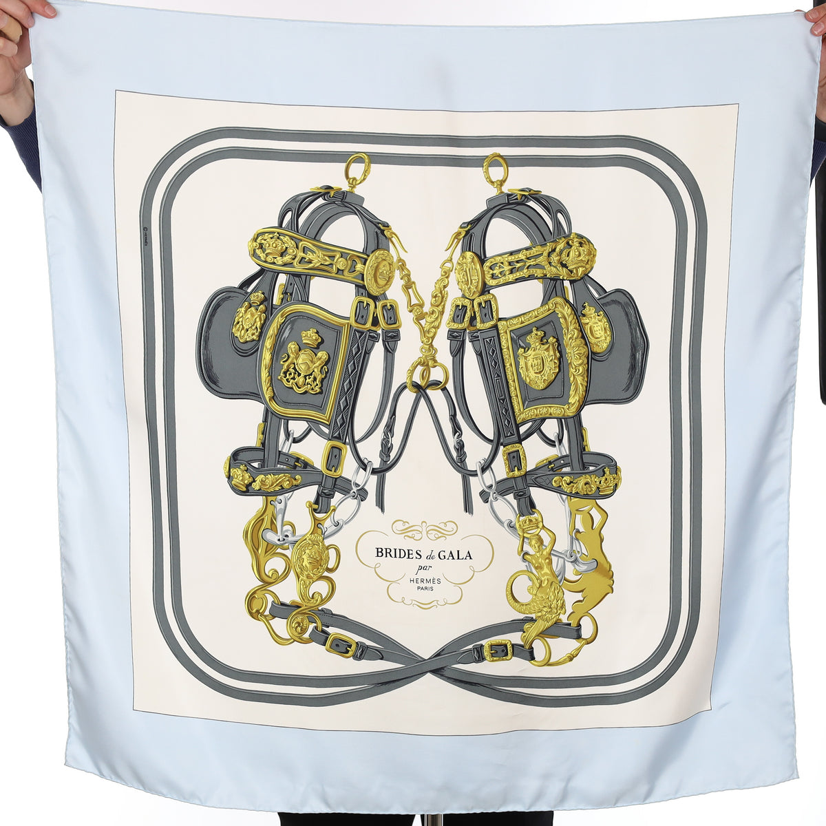 Hermès Brides de Gala Silk Scarf