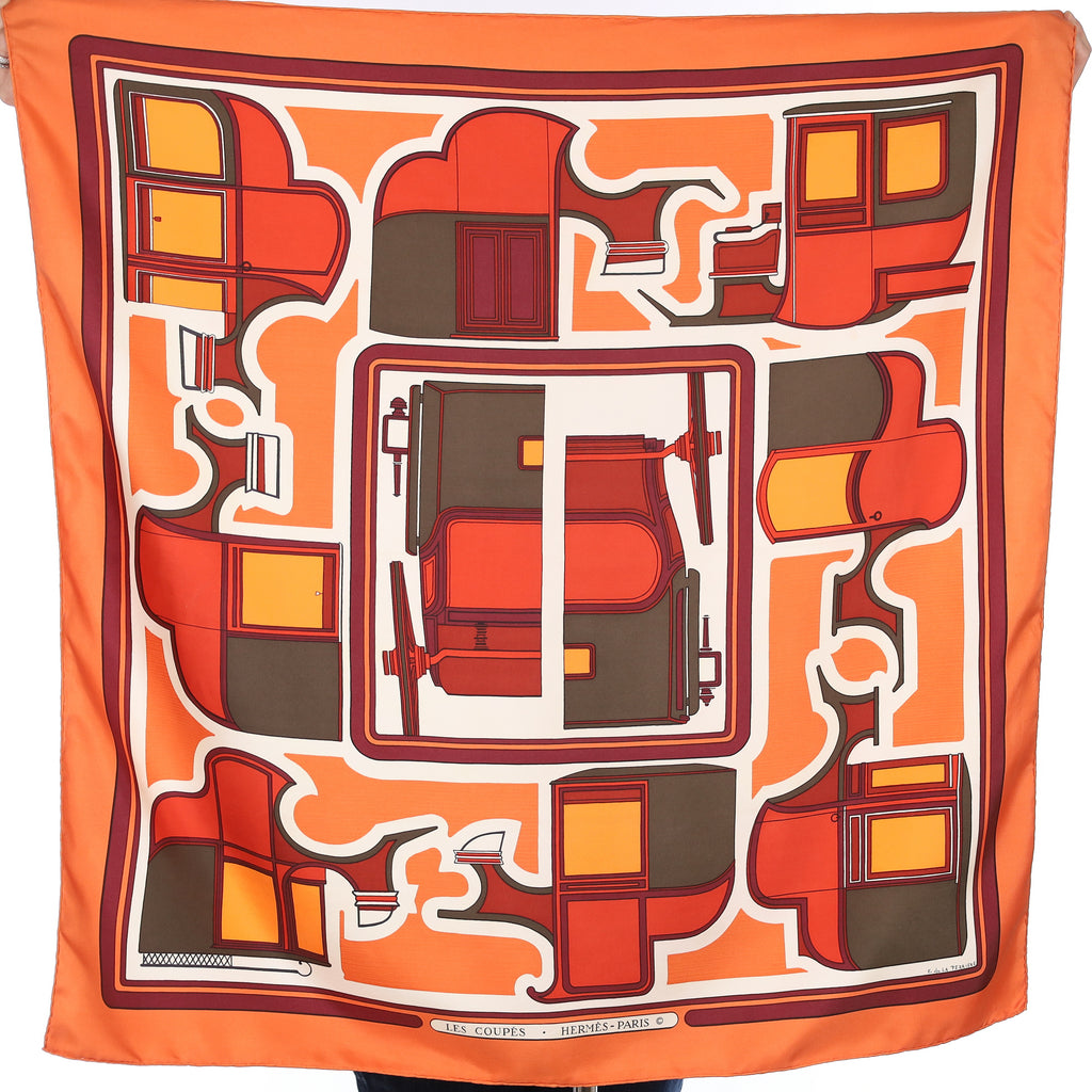 Hermès Les Coupés Silk Scarf Quite Rare