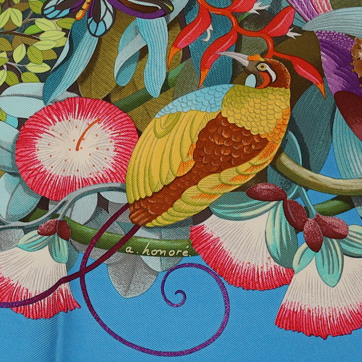 Brand New Boxed Hermès Au Coeur de la Vie Silk Scarf Quite Rare
