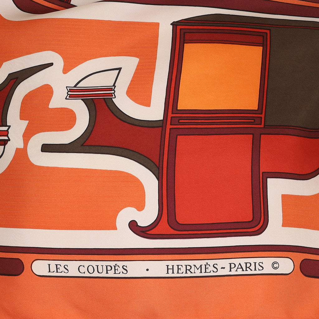 Hermès Les Coupés Silk Scarf Quite Rare