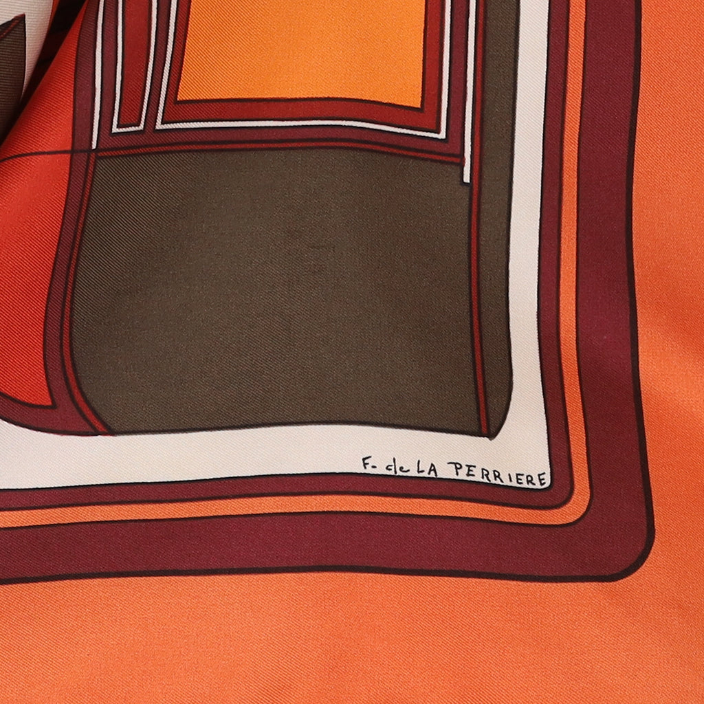 Hermès Les Coupés Silk Scarf Quite Rare