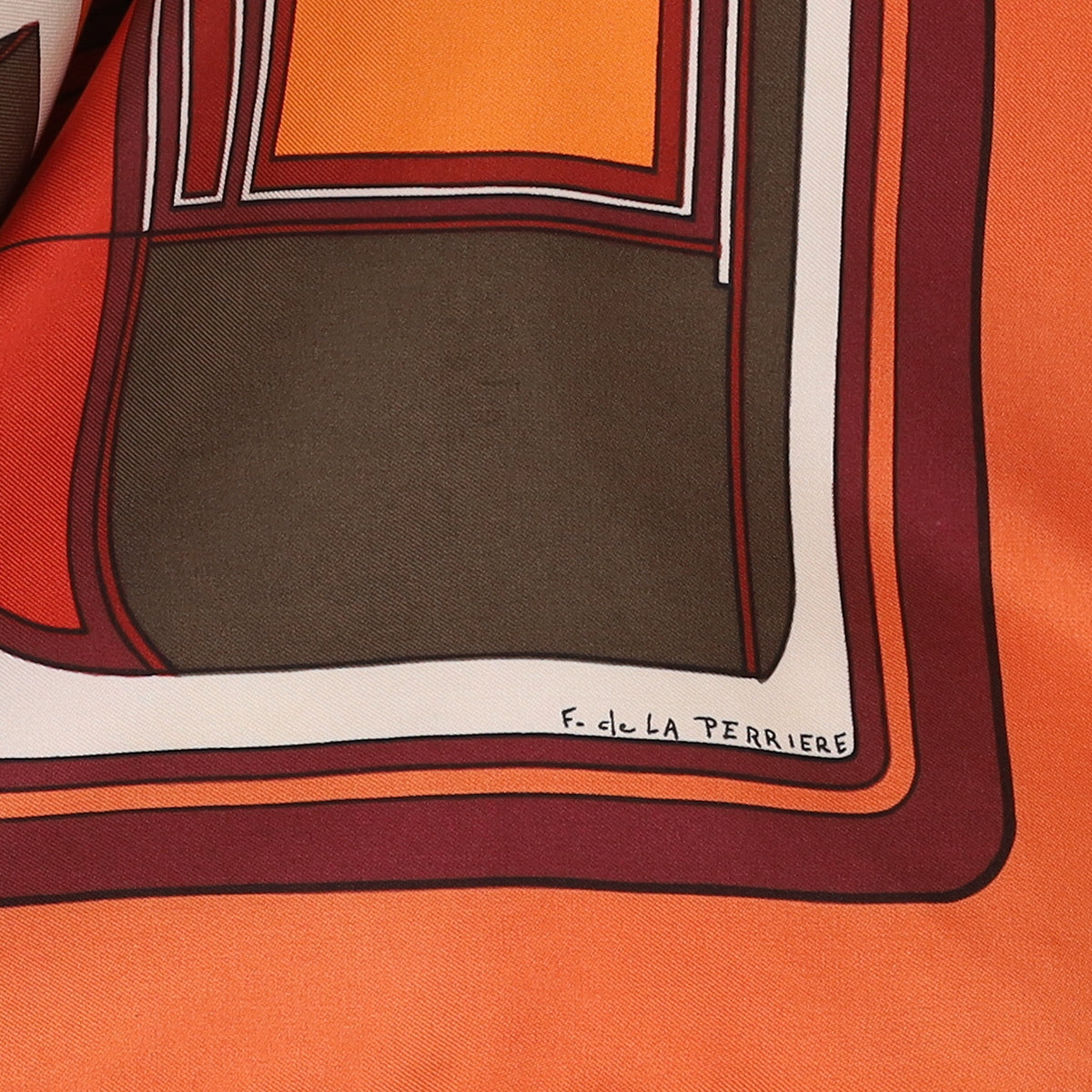 Hermès Les Coupés Silk Scarf Quite Rare