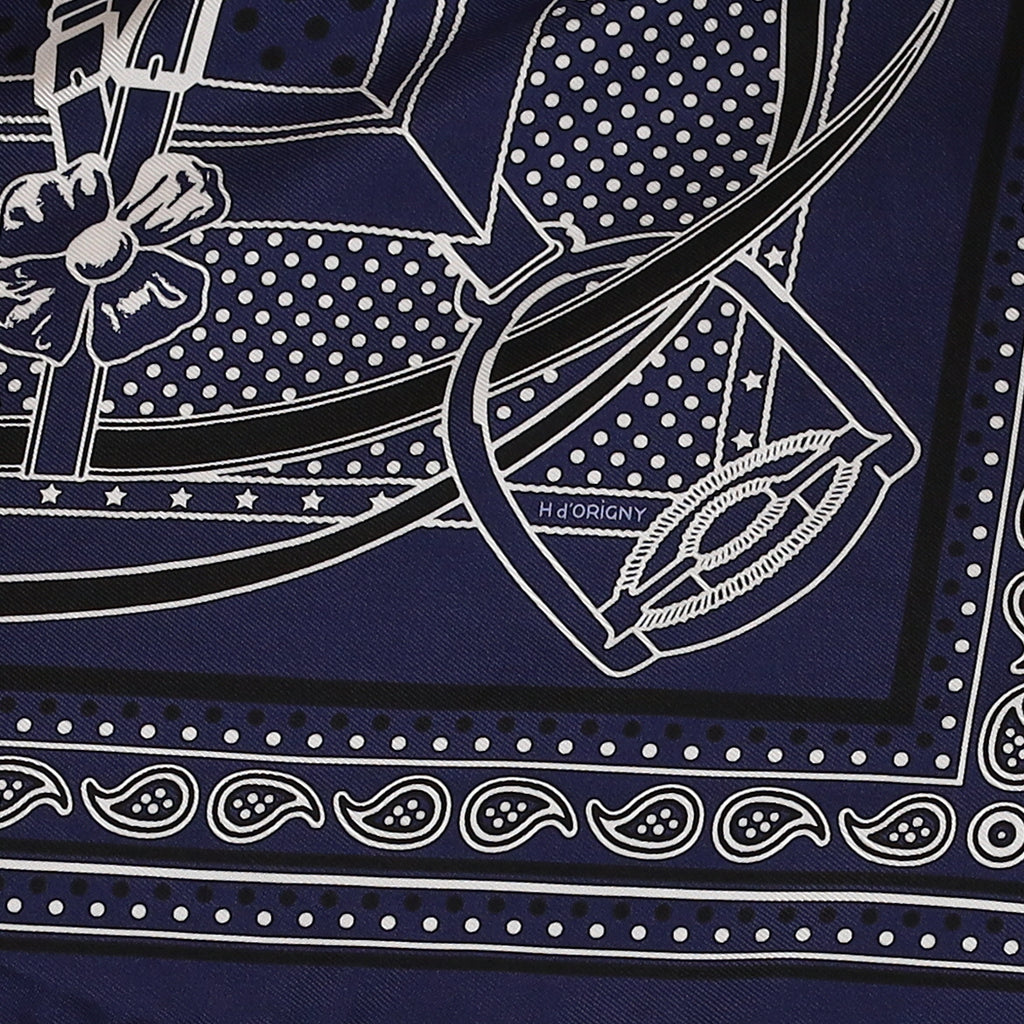 Pristine Hermès Grand Manège Silk Scarf 55