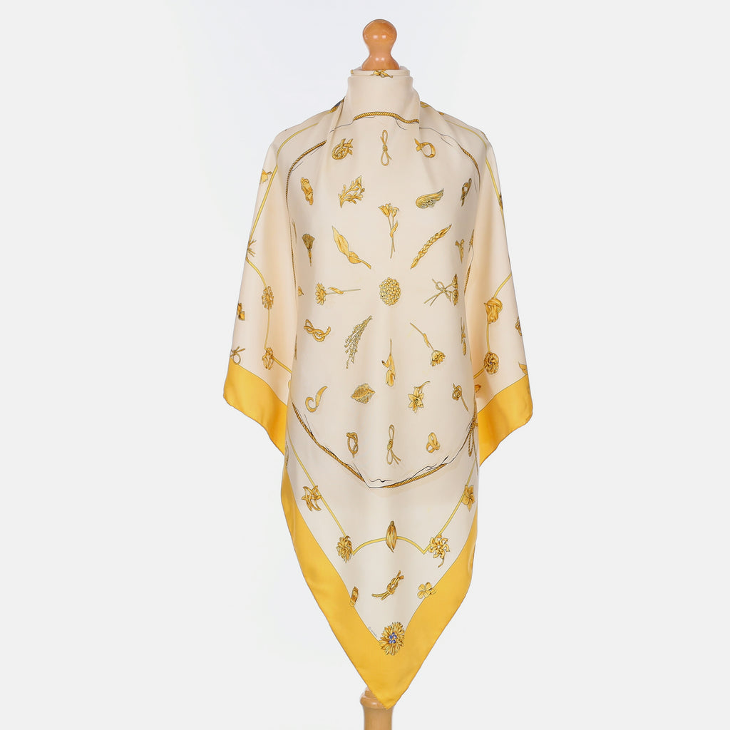 Hermès Clips Silk Scarf
