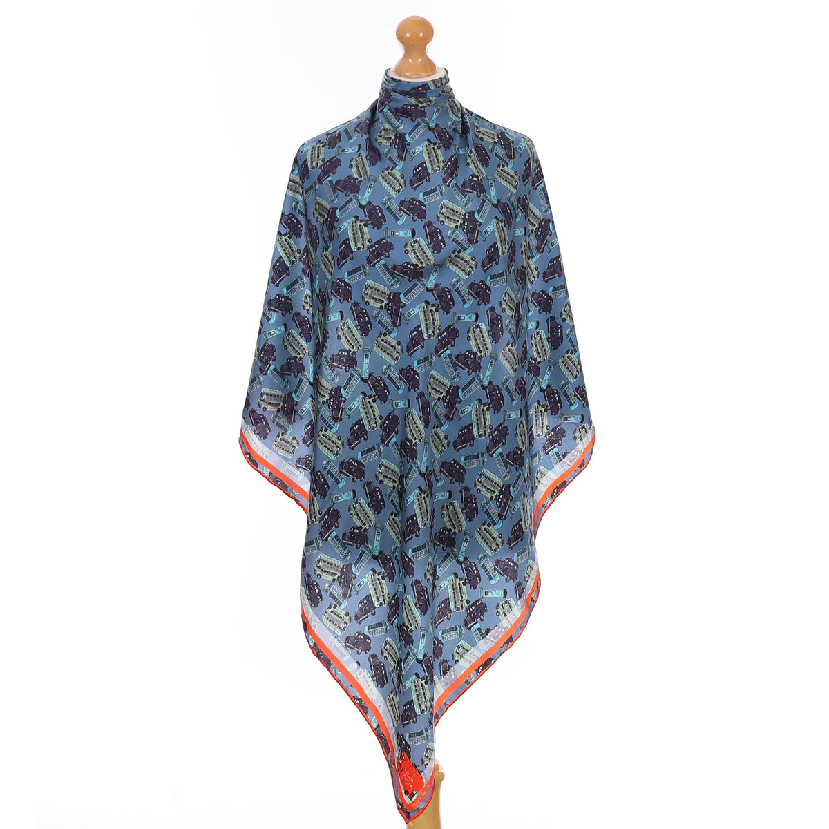 Pristine Beckford Silk London Transport Silk Scarf