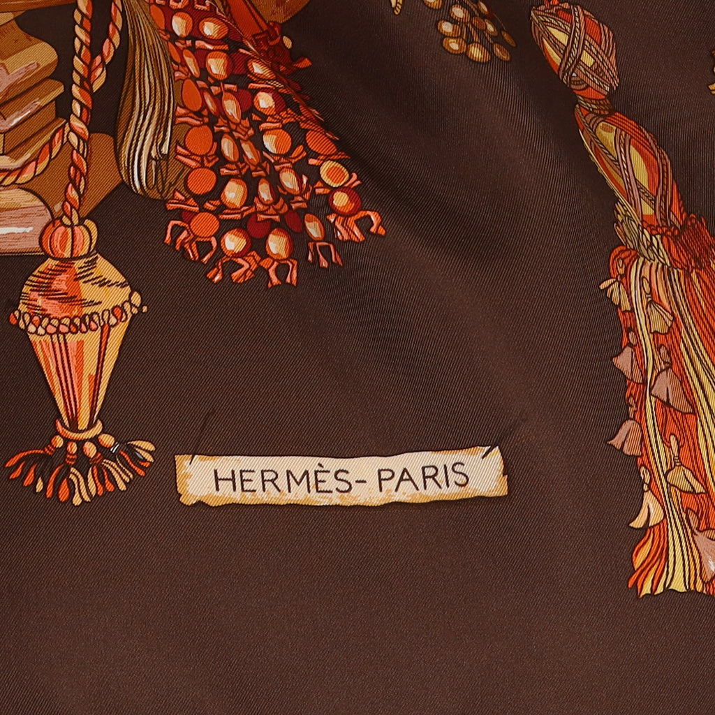 Pristine Hermès Passementerie Vintage Silk Scarf