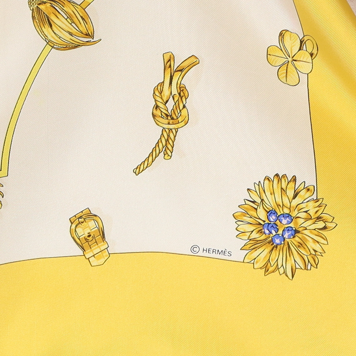 Hermès Clips Silk Scarf