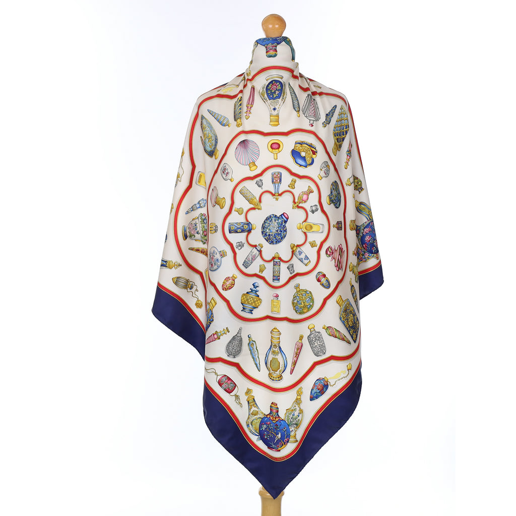 Hermès Qu Importe Le Flacon Silk Scarf