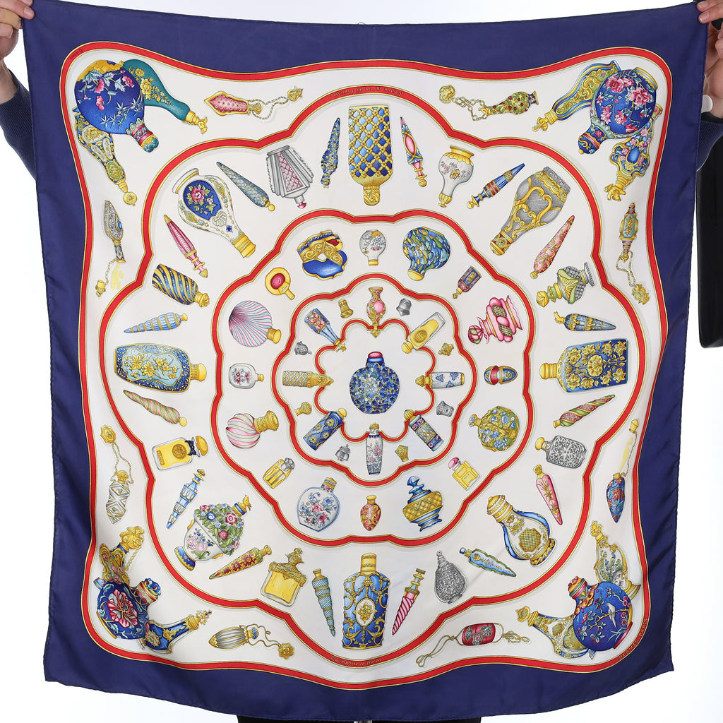 Hermès Qu Importe Le Flacon Silk Scarf