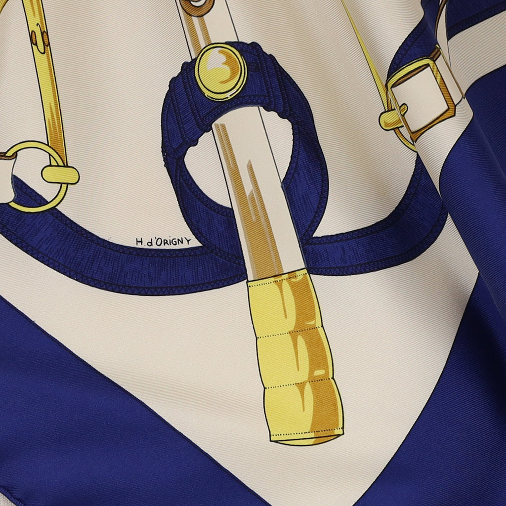 Hermès Eperon d'Or Silk Scarf