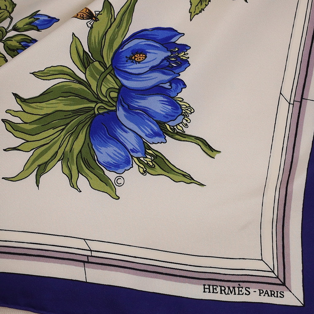 Quai aux Fleurs Hermès Silk Scarf
