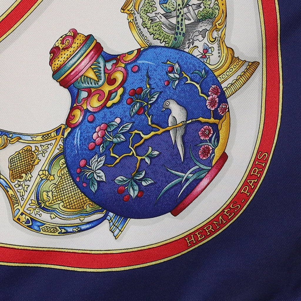 Hermès Qu Importe Le Flacon Silk Scarf