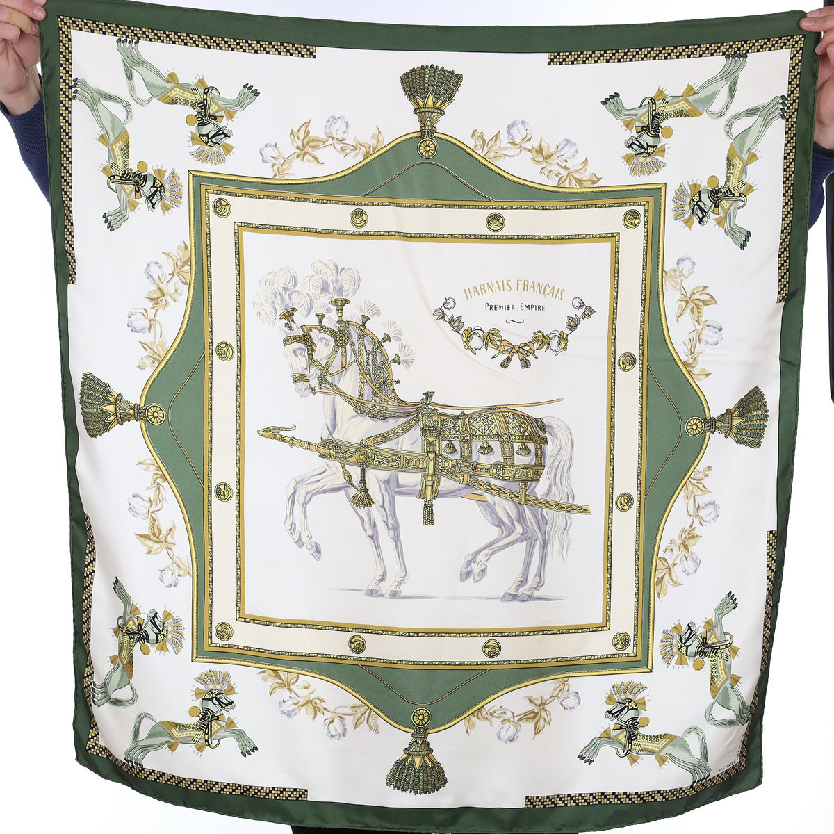Hermès Harnais Français Silk Scarf