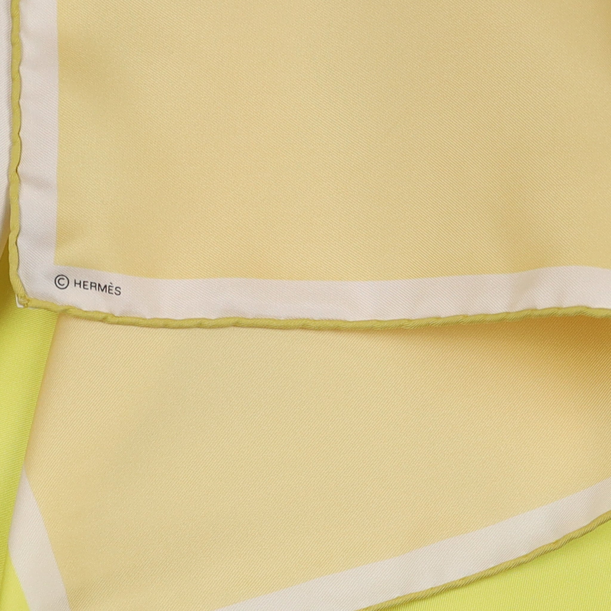 Hermès Colour Block Silk Scarf