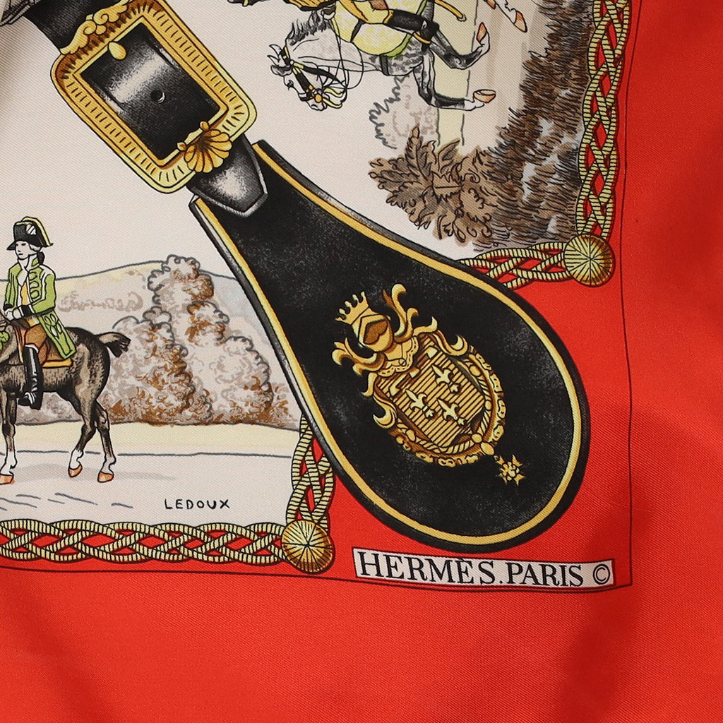 Hermès Grands Attelages Silk Scarf