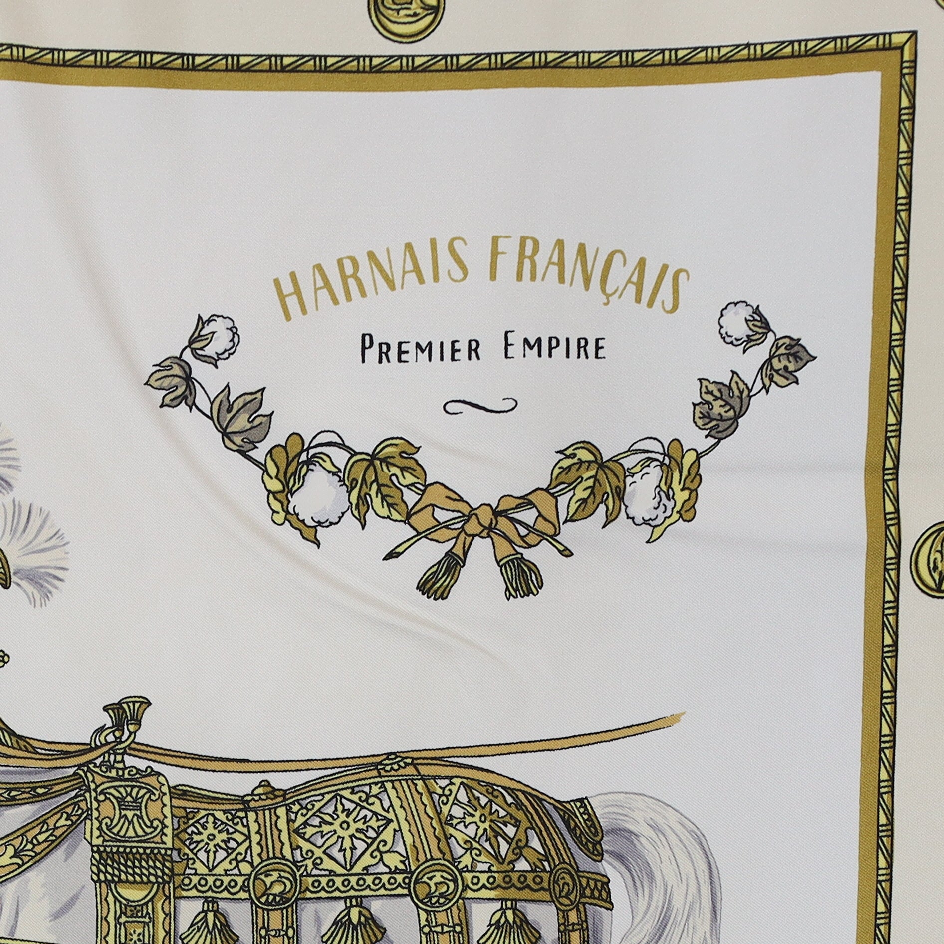 Hermès Harnais Français Silk Scarf