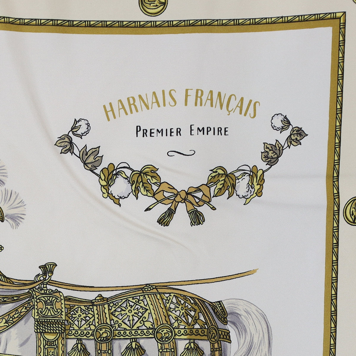 Hermès Harnais Français Silk Scarf