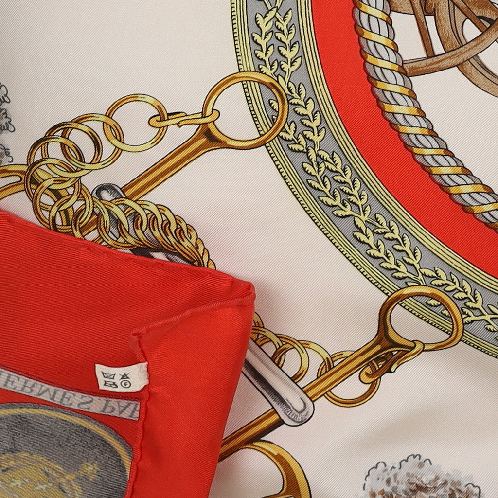 Hermès Grands Attelages Silk Scarf
