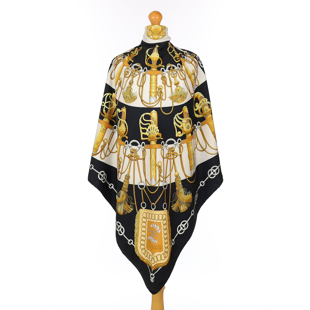 Hermès Cliquetis Silk Scarf