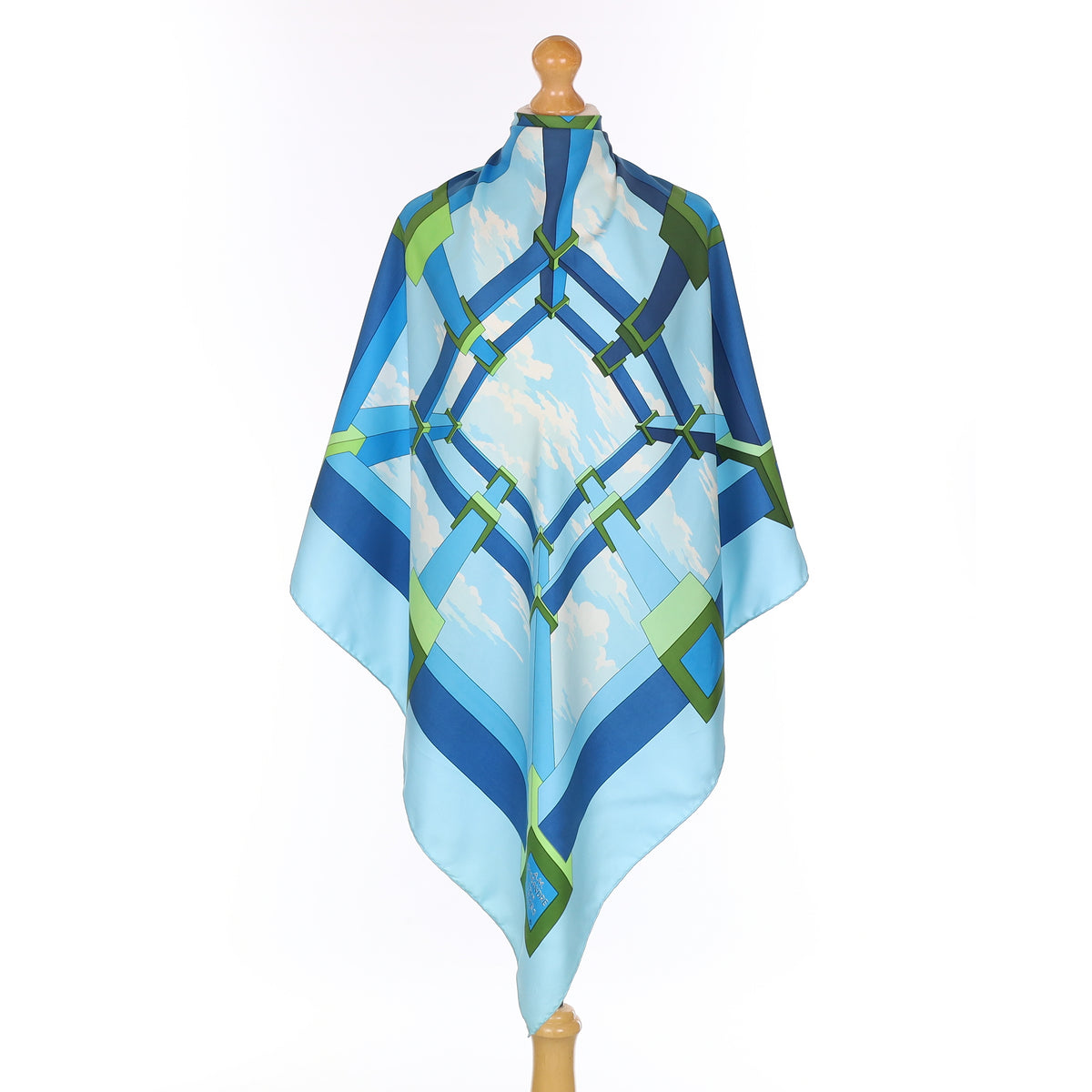 Hermès Perspective Silk Scarf
