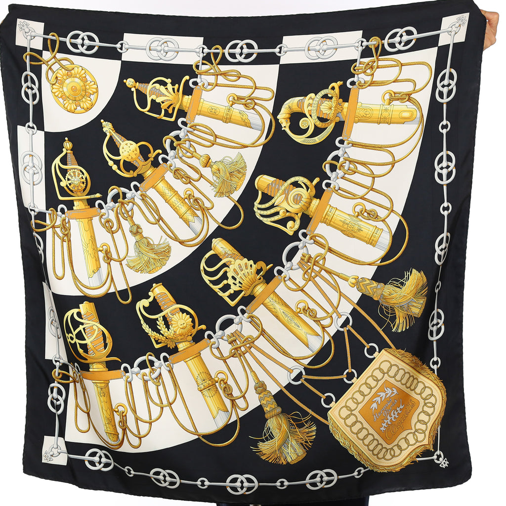 Hermès Cliquetis Silk Scarf