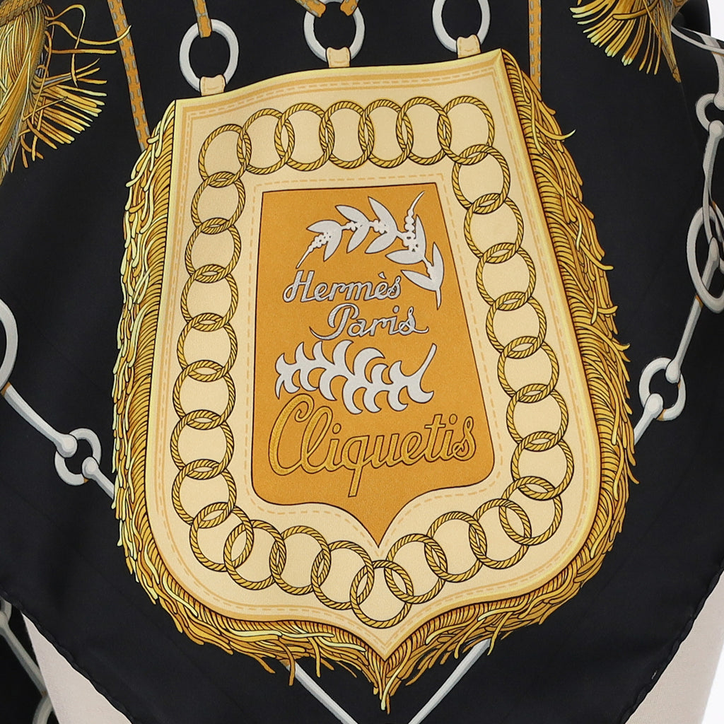 Hermès Cliquetis Silk Scarf