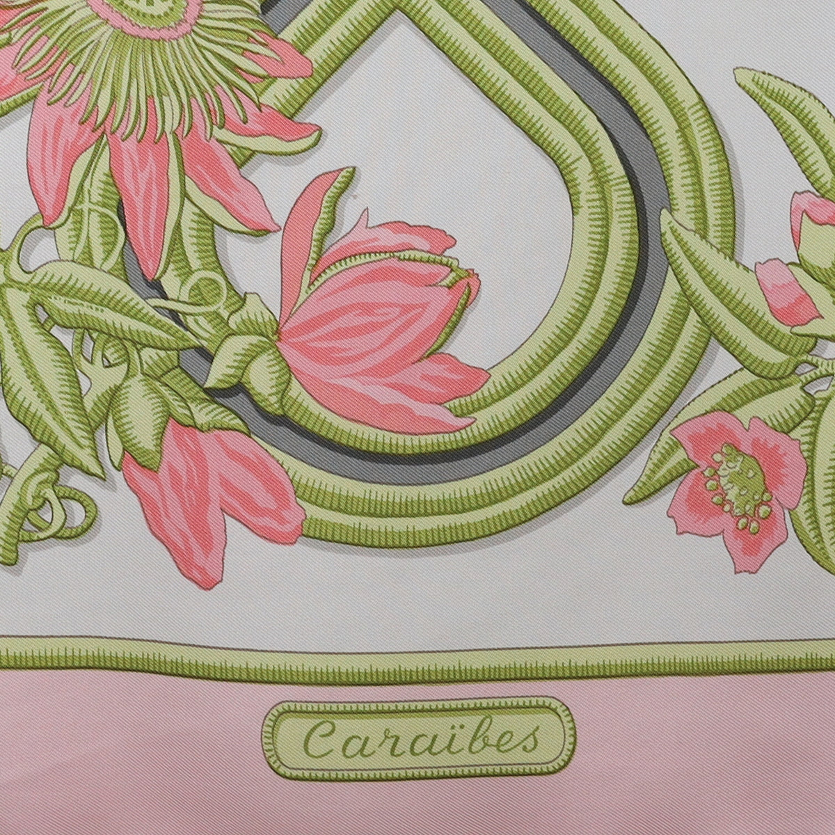 Hermès Caraibes Silk Scarf