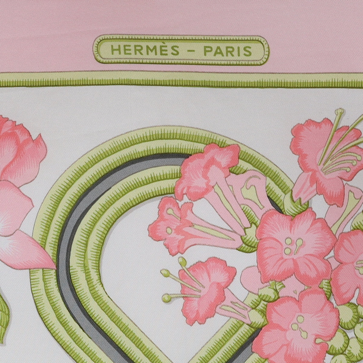 Hermès Caraibes Silk Scarf