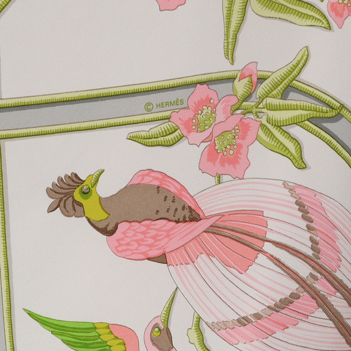 Hermès Caraibes Silk Scarf