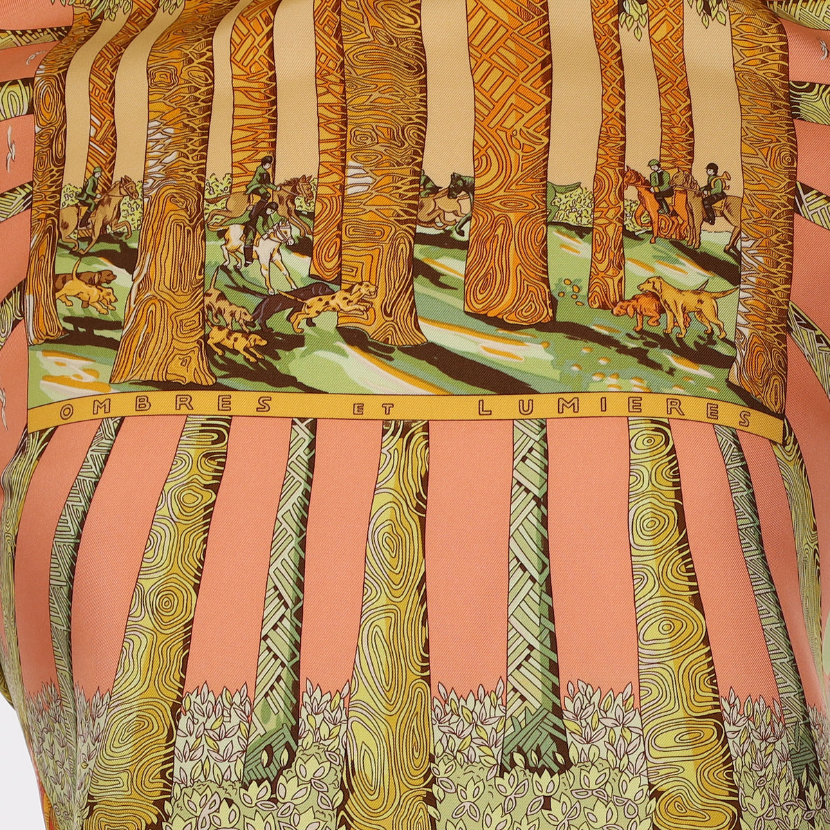 Hermès Ombres et Lumieres Silk Scarf Quite Rare