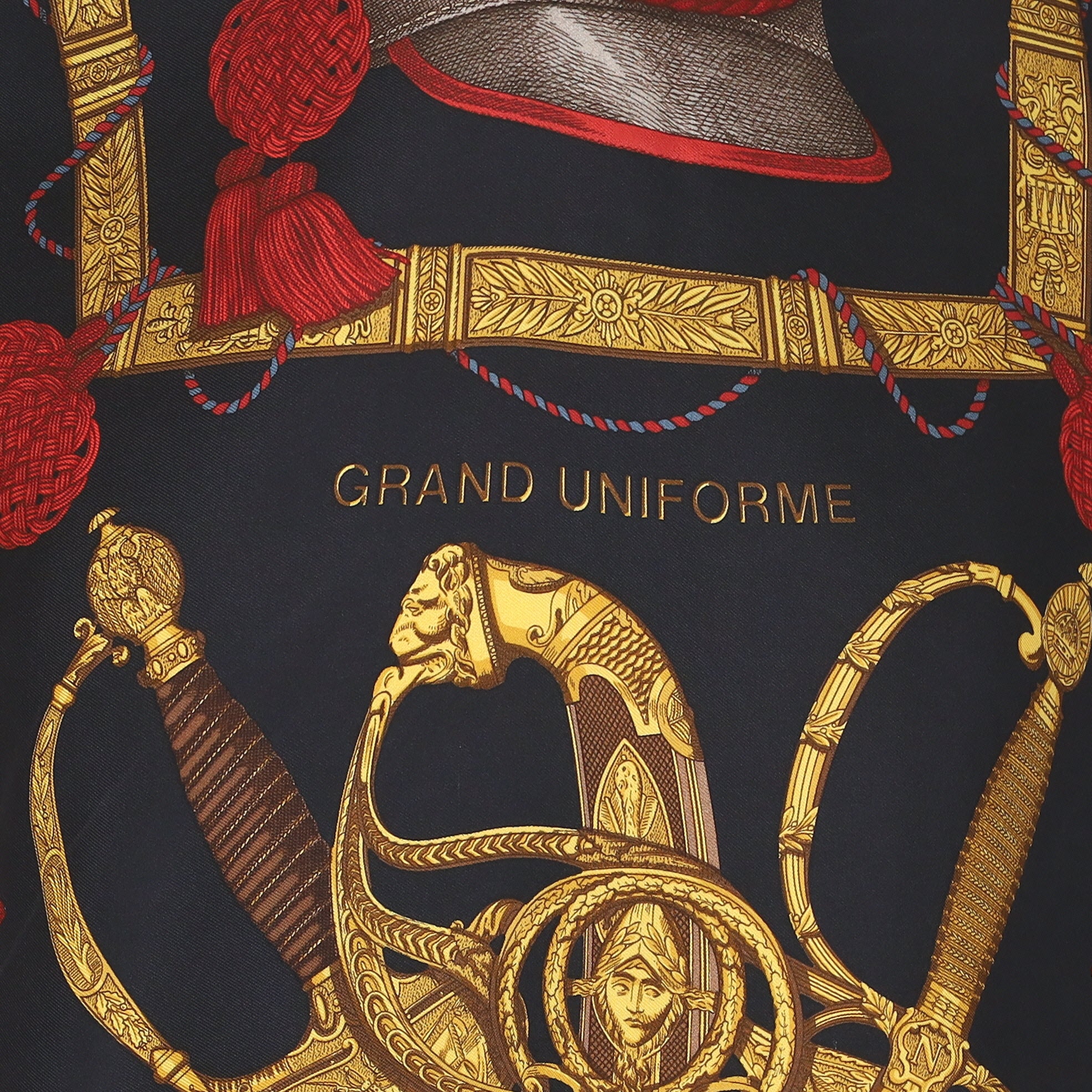 Hermès Grand Uniforme Silk Scarf